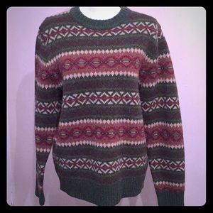LL Bean Aztec Sweater